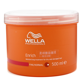 Enrich Moisturizing Treatment For Dry & Damaged Hair (Fine/Normal) Wella Image
