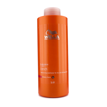 Enrich Moisturizing Conditioner For Dry & Damaged Hair (Normal/Thick) Wella Image