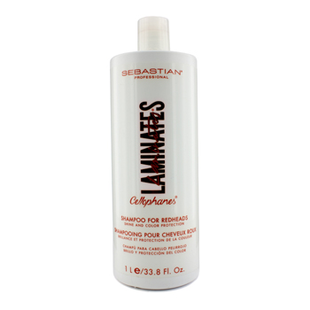 Laminates Cellophanes Shine and Color Protection Shampoo (For Redheads) Sebastian Image