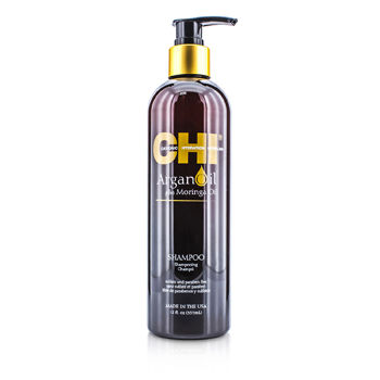 Argan Oil Plus Moringa Oil Shampoo - Sulfate & Paraben Free CHI Image