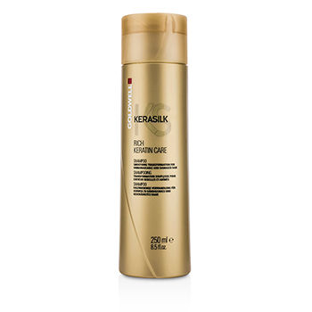 Kerasilk Rich Keratin Care Shampoo - Smoothing Transformation (For Unmanageable and Damaged Hair) Goldwell Image