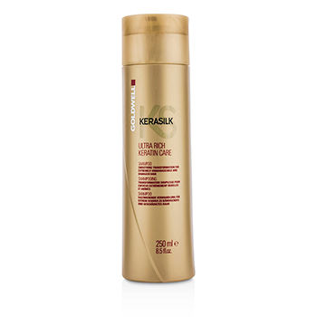 Kerasilk Ultra Rich Keratin Care Shampoo - Smoothing Transformation (For Extremely Unmanageable and Damaged Hair) Goldwell Image