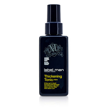 Mens Thickening Tonic (Unique Gel to Liquid Formula Builds Thickness and Definition For Big Matt Styles with Firm Hold) Label.M Image