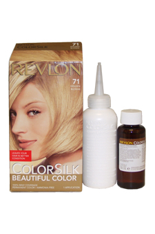 ColorSilk Beautiful Color #71 Golden Blonde Revlon Image