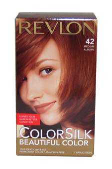 ColorSilk Beautiful Color #42 Medium Auburn Revlon Image
