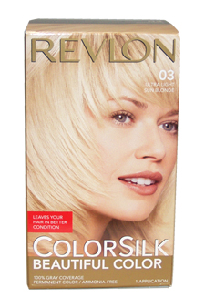 ColorSilk Beautiful Color #03 Ultra Light Sun Blonde Revlon Image