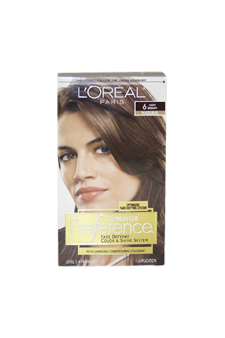 Superior Preference Fade-Defying Color # 6 Light Brown - Natural LOreal Image
