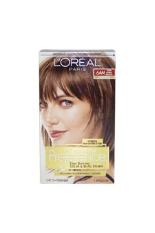 Superior Preference Fade-Defying Color # 6AM Light Amber Brown - Warmer LOreal Image