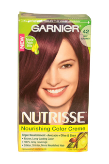 Nutrisse Nourishing Color Creme # 42 Deep Burgundy Garnier Image