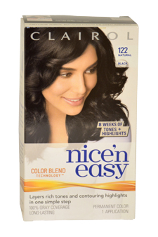 Nicen Easy Color Blend # 122 Natural Black Clairol Image
