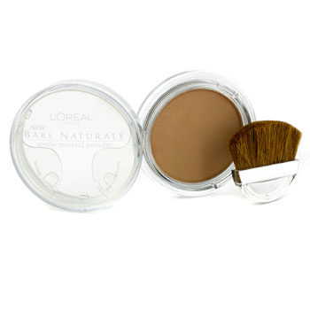 Bare Naturale Gentle Mineral Powder Compact with Brush - No. 420 Sun Beige LOreal Image