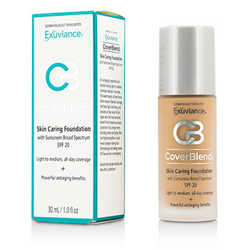CoverBlend Skin Caring Foundation SPF20 - # Honey Sand Exuviance Image