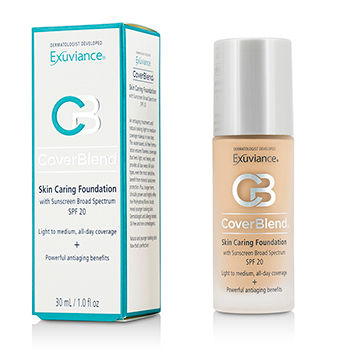 CoverBlend Skin Caring Foundation SPF20 - # True Beige Exuviance Image