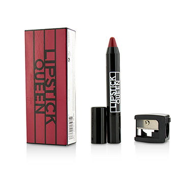 Chinatown Glossy Pencil With Pencil Sharpener - # Thriller (Sheer Scarlet Red) Lipstick Queen Image