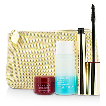 Perfect Eyes Collection:  1x Wonder Perfect Mascara 1x Instant Smooth Perfect Touch 1x Eye M/U Remover 1x Bag Clarins Image