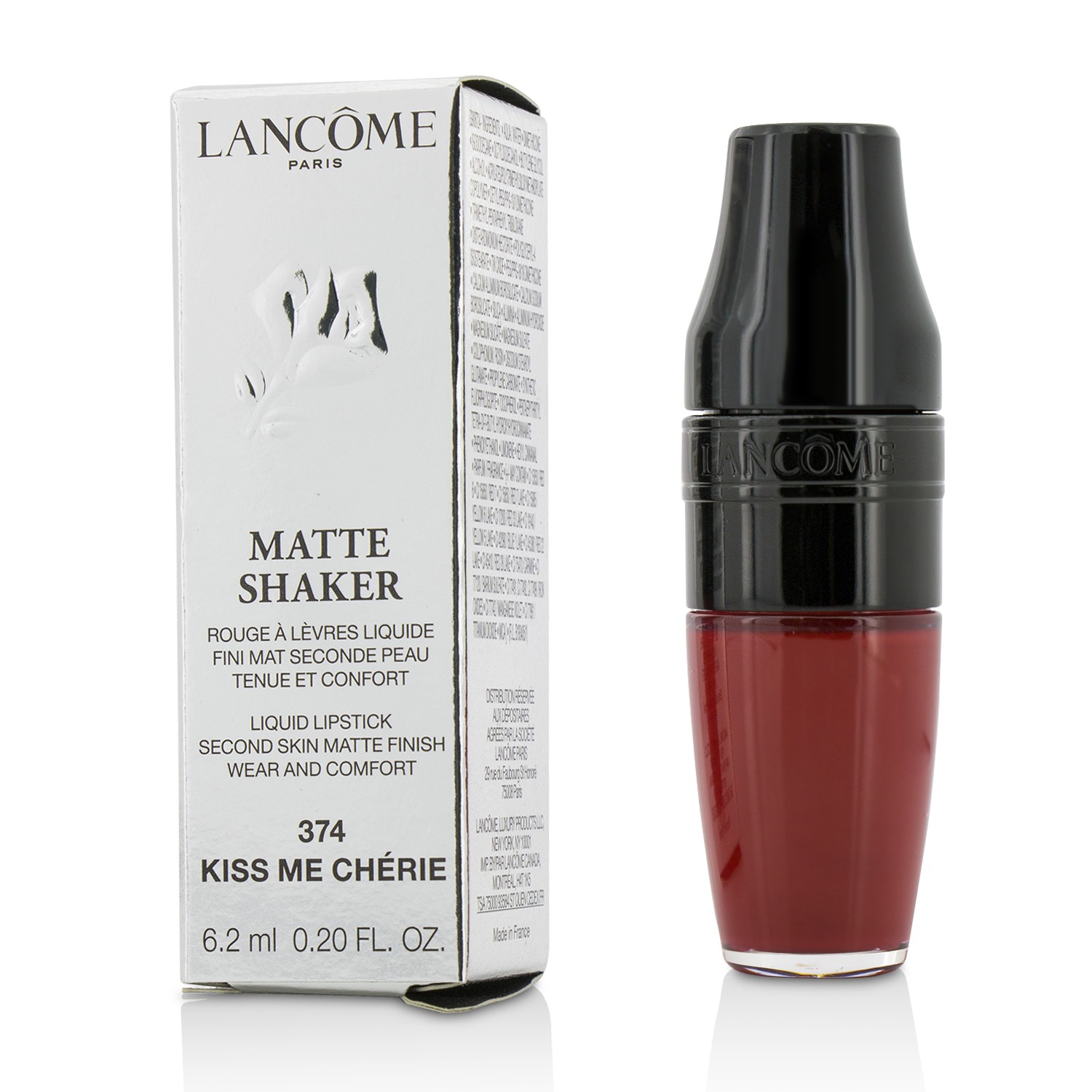 Matte Shaker Liquid Lipstick - # 374 Kiss Me Cherie Lancome Image