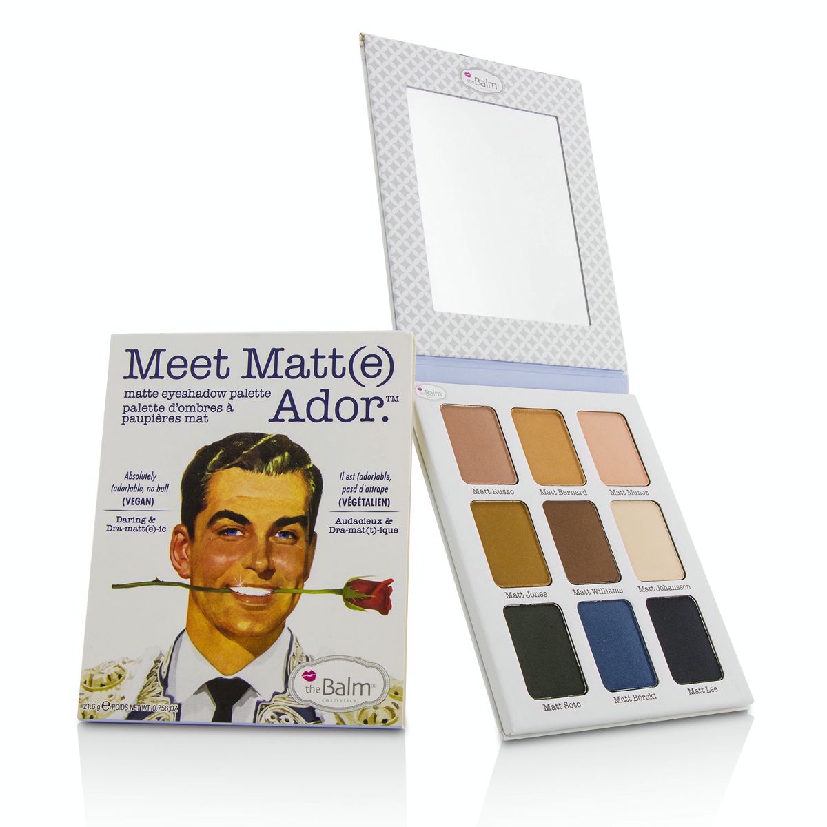 Meet Matt(e) Ador Matte Eyeshadow Palette TheBalm Image