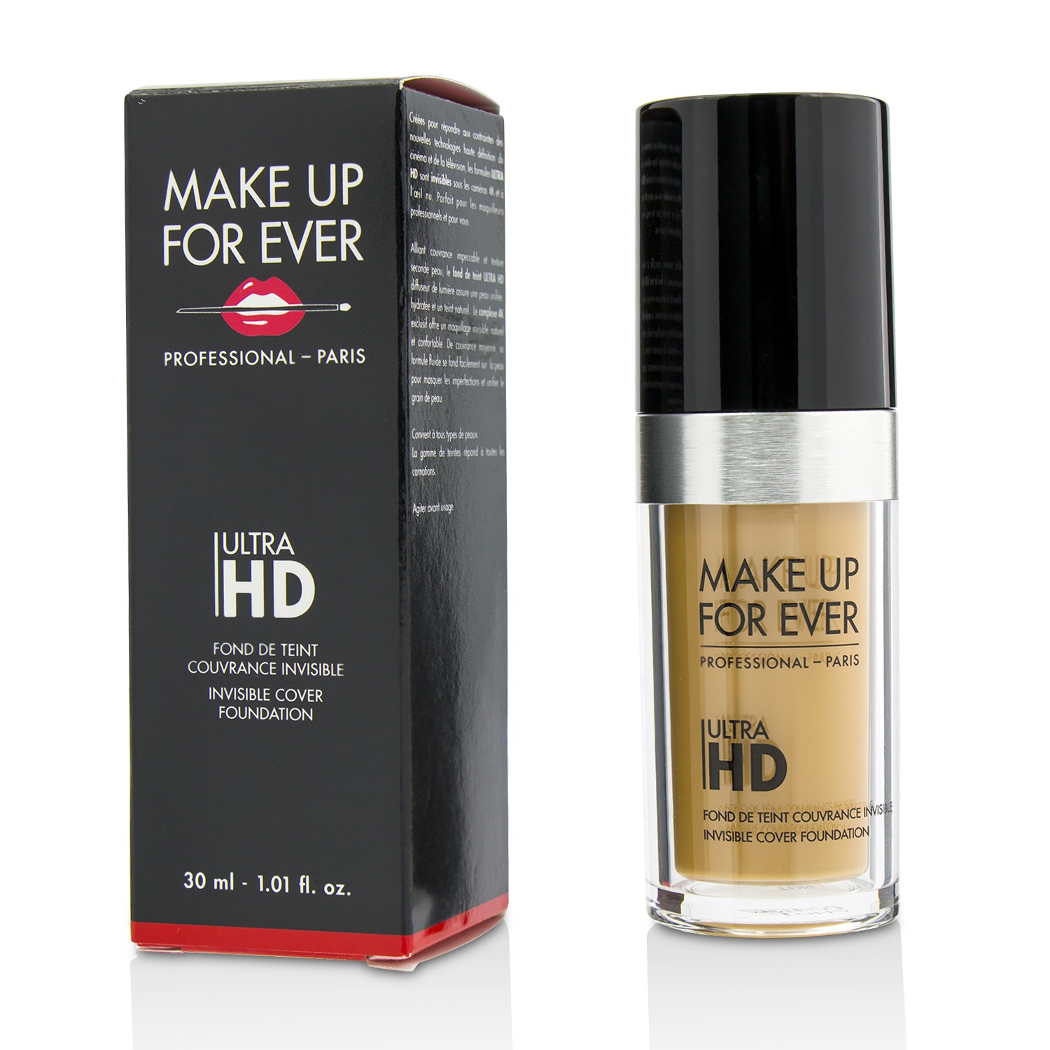 Ultra HD Invisible Cover Foundation - # Y405 (Golden Honey) Make Up For Ever Image