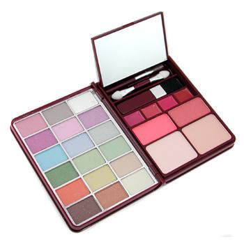MakeUp Kit G0139-1 : 18x Eyeshadow 2x Blusher 2x Pressed Powder 4x Lipgloss Cameleon Image