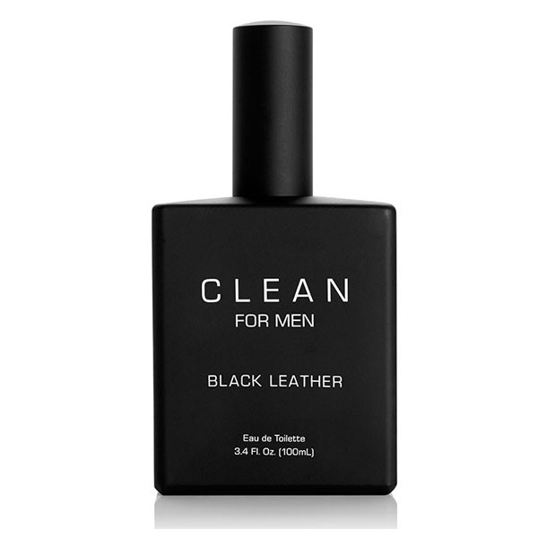Clean For Men Black Leather Clean Image