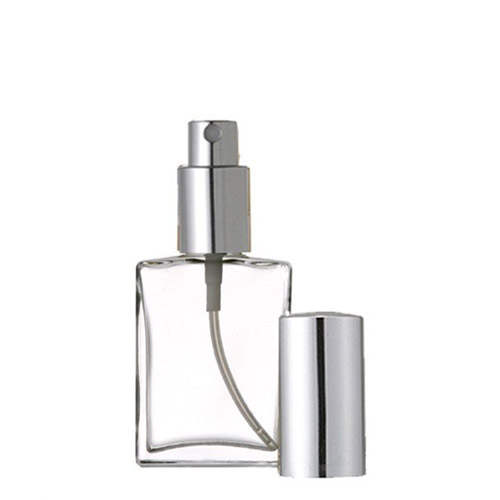 1.0oz/30ml Square Perfume Glass Bottle Me Fragrance Image