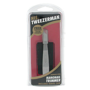 His Hangnail Trimmer ( With Travel Case ) Tweezerman Image