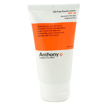 Logistics For Men Oil Free Facial Lotion SPF 15 ( Normal To Oily Skin ) Anthony Image