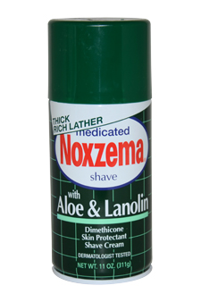 Medicated Shave Cream with Aloe and Lanolin Noxzema Image