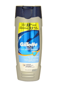 Odor Shield All Day Clean Body Wash Gillette Image
