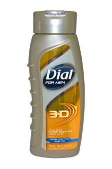 3-D All Day Odor Defense Body Wash Dial Image