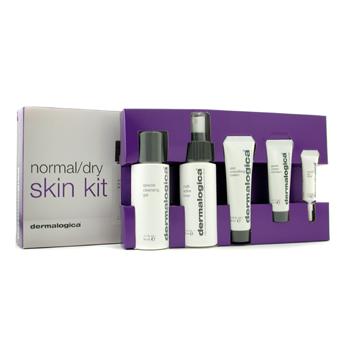 Normal/ Dry Skin Kit: Cleanser + Toner +  Smoothing Crm + Exfoliant + Eye Reapir + 2x Sample Dermalogica Image