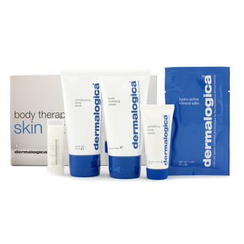 Body Therapy Skin Kit: Body Wash + Hydrating Crml+ Exfoliating Scrub + Climate Control Lip Trt Dermalogica Image