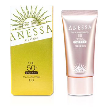Anessa Face Sunscreen BB Natural SPF 50+ PA+++ Shiseido Image