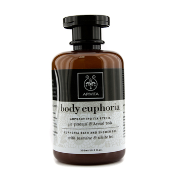 Body Euphoria Euphoria Bath And Shower Gel with White Tea & Jasmine Apivita Image