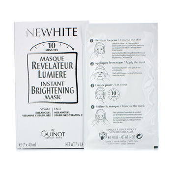 Newhite Instant Brightening Mask For The Face Guinot Image