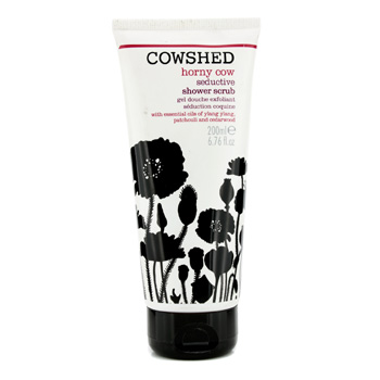 Horny Cow Seductive Shower Scrub Cowshed Image