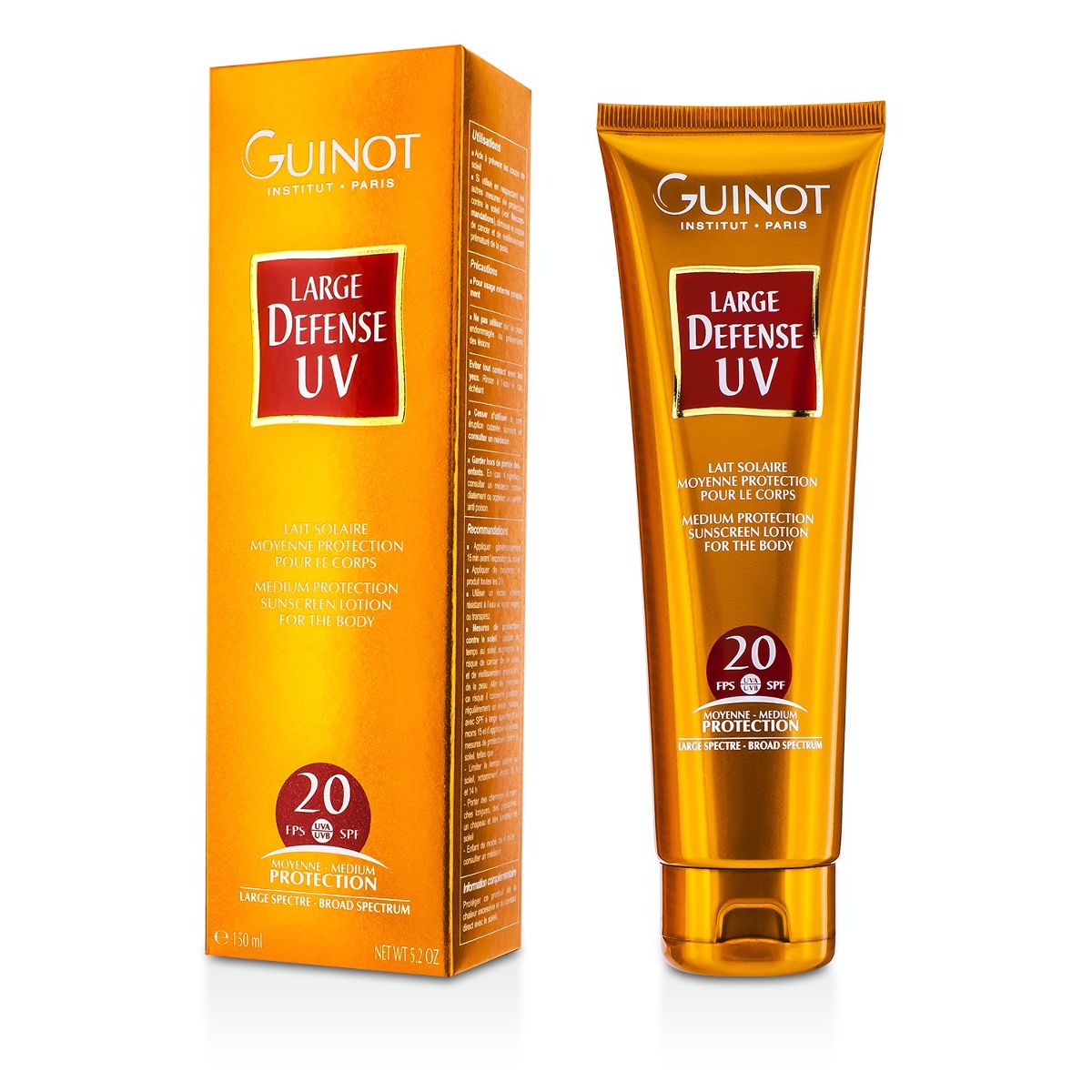 Large Defense UV Sunscreen Lotion SPF20 (For Body) Guinot Image