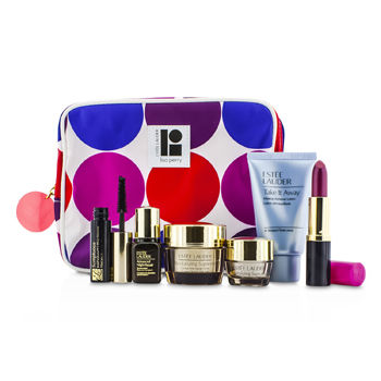 Travel Set: Makeup Remover 30ml + Revitalizing Supreme Creme 15ml + Eye Balm 5ml + ANR II 7ml + Mascara 2.8ml + Lipstick #88 3.8g + Bag Estee Lauder Image