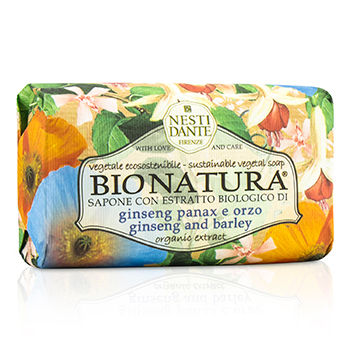 Bio Natura Sustainable Vegetal Soap - Ginseng & Barley Nesti Dante Image