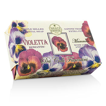 Dei Colli Fiorentini Triple Milled Vegetal Soap - Sweet Violet Nesti Dante Image