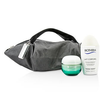 Aquasource & Body Care X Mandarina Duck Coffret: Cream N/C 50ml + Anti-Drying Body Care 100ml + Handle Bag Biotherm Image
