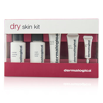 Dry Skin Kit: Cleanser 50ml + Toner 50ml  + Moisture Balance 22ml + Exfoliant 10ml + Eye Repair 4ml Dermalogica Image