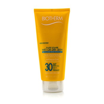 Fluide Solaire Wet Or Dry Skin Melting Sun Fluid SPF 30 For Face & Body - Water Resistant Biotherm Image