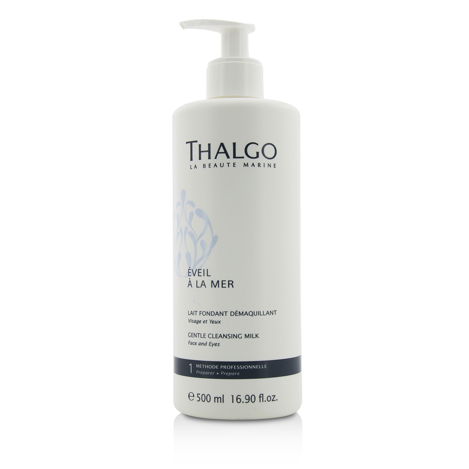 Eveil A La Mer Gentle Cleansing Milk (Face & Eyes) - For All Skin Types Even Sensitive Skin (Salon Size) Thalgo Image