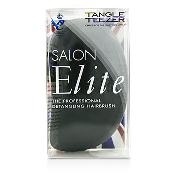 Salon Elite Professional Detangling Hair Brush - Midnight Black (For Wet & Dry Hair) Tangle Teezer Image