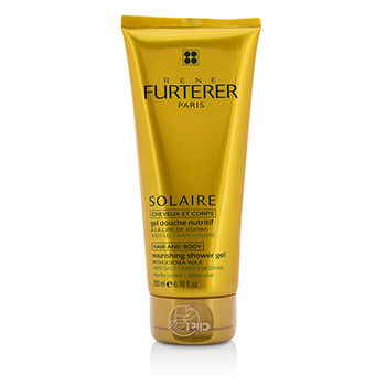 Solaire Nourishing Shower Gel with Jojoba Wax (Hair and Body) Rene Furterer Image
