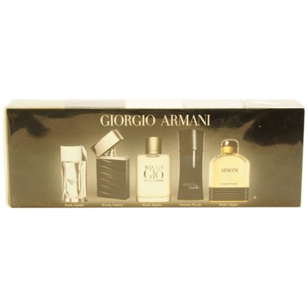 mooi Krijt kans 5 Piece Mini Giorgio Armani Collection Cologne by Giorgio Armani @ Perfume  Emporium Fragrance