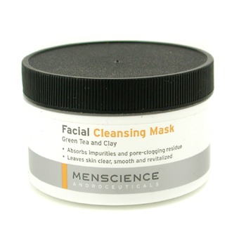 Facial Cleaning Mask - Green Tea And Clay Menscience Image