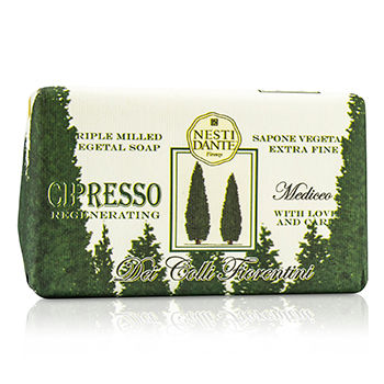 Dei Colli Fiorentini Triple Milled Vegetal Soap - Cypress Tree Nesti Dante Image