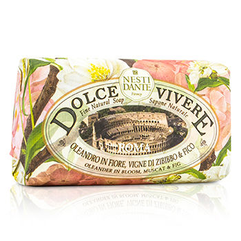 Dolce Vivere Fine Natural Soap - Roma - Olenander In Bloom Muscat & Fig Nesti Dante Image